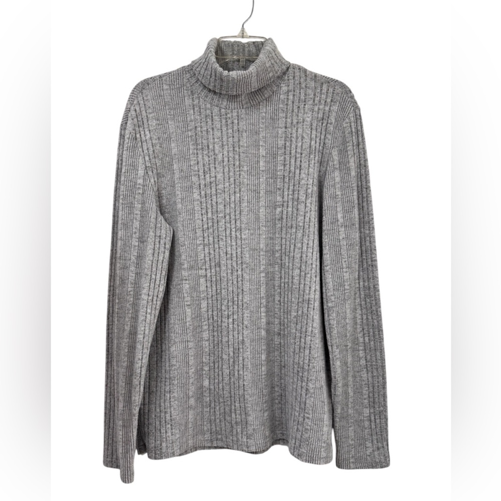 SHEIN Gray Turtleneck Sweater for Men Sz Large